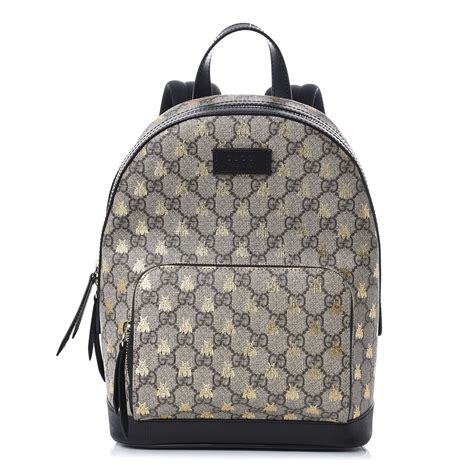 bumble bee gucci backpack|Gucci gg monogram backpack.